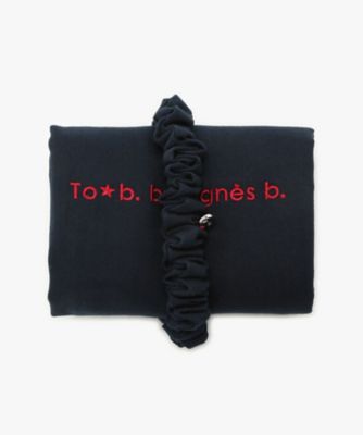 ＜TO B. BY AGNES B.＞ＷＥＢ限定　トート＆シュシュセット（６４４９ＷＹ５４６８０）