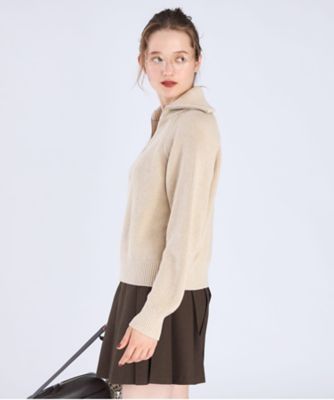 ハーフジップ ニット プルオーバー（6465WY63023） | TO B