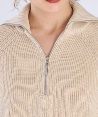 ハーフジップ ニット プルオーバー（6465WY63023） | TO B