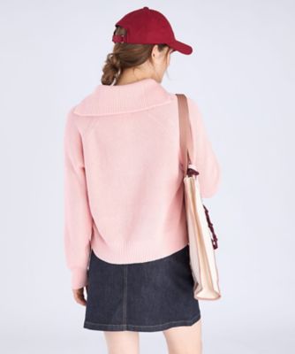 ハーフジップニット（6465WY63420） | TO B. BY