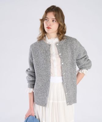 ＜TO B. BY AGNES B.＞ミックスカラーカーディガン（６４７１ＷＹ６８８２０）