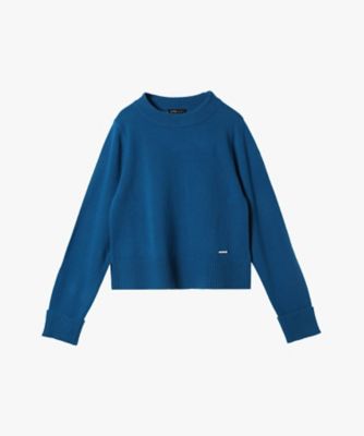 TO B. BY AGNES B./トゥービー バイ アニエスベー ウールリブカフスプルオーバー(6474WT19651) 651ブルー トップス【三越伊勢丹/公式】