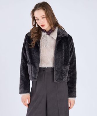 アニマルフリーファー ブルゾン（6475WY69850） | TO B. BY