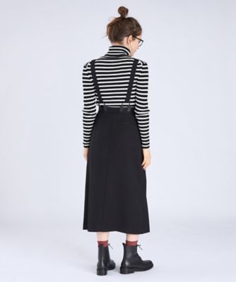 サスペンダースカート（6479WY72000） | TO B. BY AGNES B