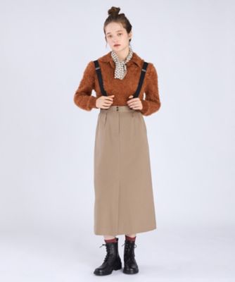 ＜TO B. BY AGNES B.＞サスペンダースカート（６４７９ＷＹ７２０２３）