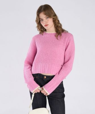 バイカラーライクニットプルオーバー（6494WY81420） | TO