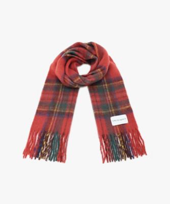 タータンチェック マフラー（6499WY85450） | TO B. BY