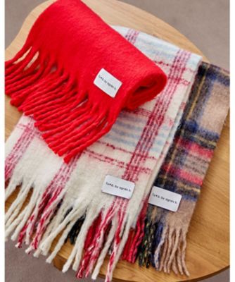 チェックマフラー（6500WY86450） | TO B. BY AGNES B