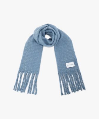 TO B. BY AGNES B./トゥービー バイ アニエスベー キラキラストール(6502WY88650) 650ブルー スカーフ・ショール【三越伊勢丹/公式】