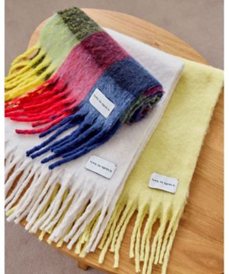 ブロックチェックストール（6504WY90200） | TO B