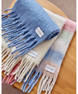 ブロックチェックストール（6504WY90400） | TO B