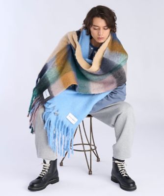 ブロックチェックストール（6504WY90750） | TO B. BY