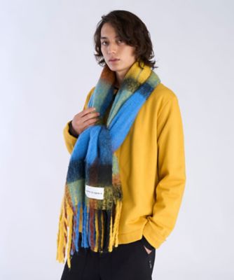 To b. by agnès b. チェック柄ショールカラーコート To b. by agnes b. outer collection