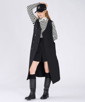 エブールジレワンピース ebure」モダンなワンピースのロングシルエットで、すらりとした“着やせ