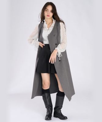 ダブルブレスト ジレ ワンピース（6524WA06820） | TO B