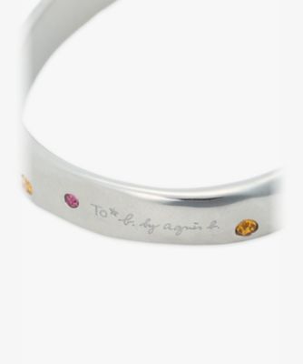 マルチカラー ストーン バングル（6528WA09910） | TO B