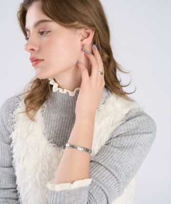 ＜TO B. BY AGNES B.＞マルチカラーストーンピアス（６５３０ＷＡ０９９１０）