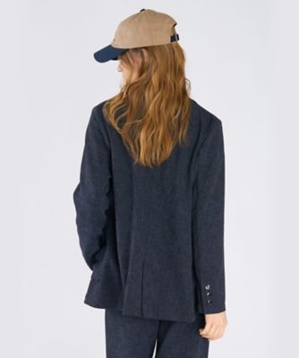 ミックスツイード テーラードジャケット（6546WA18680