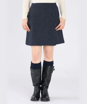 ミックスツイード ラップスカート（6547WA18680） | TO B