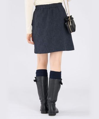 ミックスツイード ラップスカート（6547WA18680） | TO B
