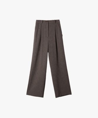 ＜TO B. BY AGNES B.＞ミックスツイード　タックパンツ（６５４８ＷＡ１８０２３）