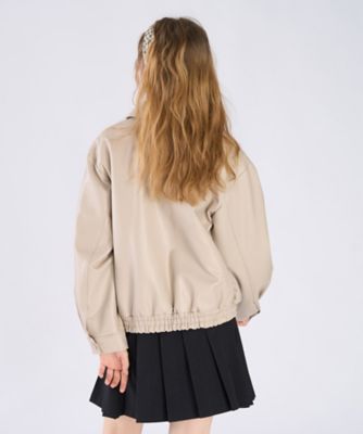 アニマルフリーレザー ジャケット（6552WA21023） | TO B