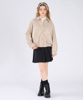 アニマルフリーレザー ジャケット（6552WA21023） | TO B