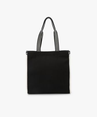 WEB限定 ロゴ コットン スクエア トートバッグ