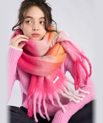 ブロックチェック マフラー（6679WA92420） | TO B. BY