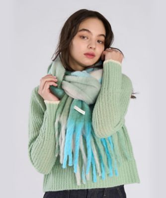 ブロックチェック マフラー（6679WA92600） | TO B. BY