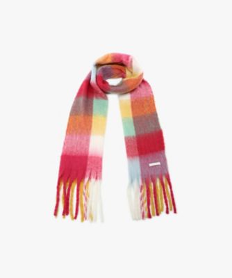 ブロックチェック マフラー（6680WA93220） | TO B. BY