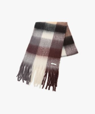 ブロックチェック マフラー（6680WA93370） | TO B. BY