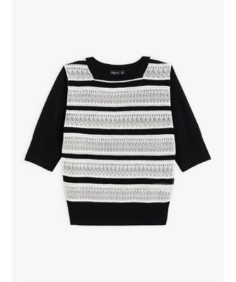 ＜agnes b. (Women)＞ＬＵ４２　ＰＵＬＬＯＶＥＲ　プルオーバー（６６Ｔ０ＬＵ４２００１）