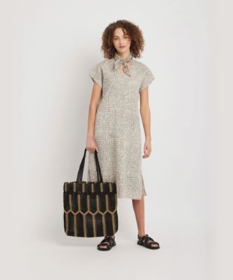 ナイロン ハンドメイド トートバッグ ”Denise