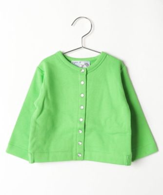 ＜agnes b. ENFANT (Baby&Kids)＞Ｍ００１　Ｌ　ＣＡＲＤＩＧＡＮ　カーディガンプレッション（６９８１Ｍ００１７０２３）