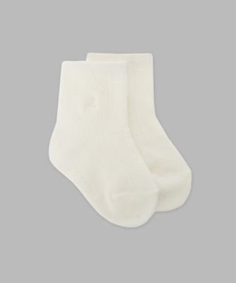 ＜agnes b. ENFANT (Baby&Kids)＞ＳＯ０１　Ｌ　ＣＨＡＵＳＳＥＴＴＥ　ベビー　レースＢソックス（７６５１ＳＯ０１０１０）