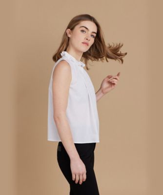 783 アニエスベー2024SS UAF9 CHEMISE ブラウス 白 36 - メルカリ