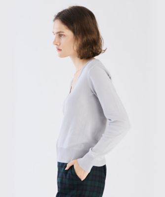 J155 CARDIGAN Vネックカーディガン