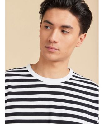 メンズ　コットン　細ボーダー　半袖Ｔシャツ　”Ｃｏｕｌｏｓ”（８８０７Ｊ００８１０００）