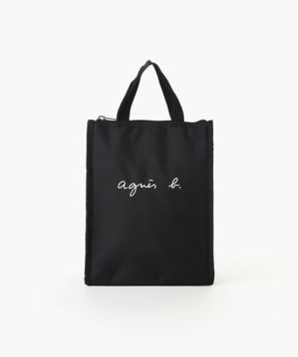 ＜agnes b. ENFANT (Baby&Kids)＞ＧＬ１１　Ｅ　ＬＵＮＣＨ　ＢＡＧ　ロゴ刺繍　保冷ランチバッグ（９１２ＢＧＬ１１０００）