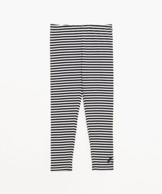 ＜agnes b. ENFANT (Baby&Kids)＞Ｊ１９０　Ｅ　ＪＥＲＩＣＨＯ　キッズ　ボーダーレギンス（９６１１Ｊ１９００００）