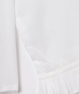 Ｕ４４７　Ｅ　ＣＨＥＭＩＳＥ　キッズ　コットンフリルブラウス（９６４１Ｕ４４７０１０）