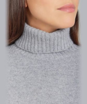 カシミヤ タートルネック 長袖 ニット プルオーバー ”Senga