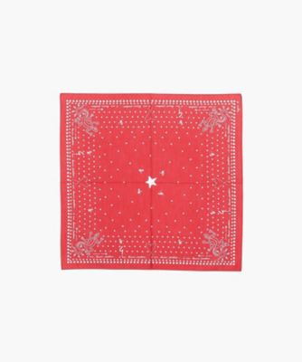 ＜agnes b. (Women)＞ＫＤ４０　ＨＡＮＤＫＥＲＣＨＩＥＦ　ＢＡＮＤＡＮＡ　バンダナ柄ハンカチ（Ａ７９８ＫＤ４０４６０）