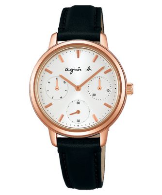 ＜agnes b. (Women)＞ＬＭ０２　ＷＡＴＣＨ　ＦＣＳＴ９８９　時計（Ａ８２６ＬＭ０２０１０）