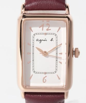 【agnes b.】アニエスベー LM02 WATCH FCSK915 / FCSK916 LM02 WATCH FCSK916 ｜agnès b. FEMME（ファム）｜アニエスベー