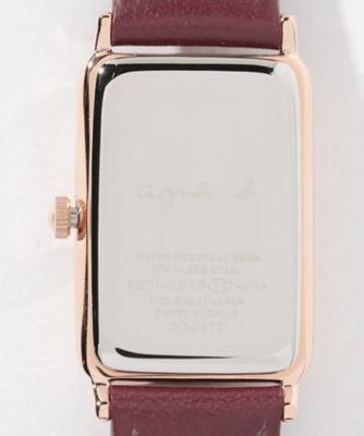 【agnes b.】アニエスベー LM02 WATCH FCSK915 / FCSK916 LM02 WATCH FCSK916 ｜agnès b. FEMME（ファム）｜アニエスベー