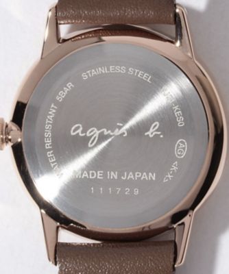 agnès b.（アニエスベー）LM02 WATCH FBSK940 時計 LM02 WATCH FBSK940 時計 ｜agnès b. FEMME（ファム