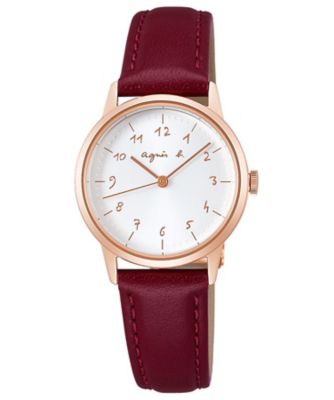 ＜agnes b. (Women)＞ＬＭ０２　ＷＡＴＣＨ　ＦＢＳＫ９４１　時計（Ｂ００７ＬＭ０２０１０）