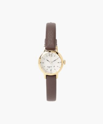 ＜agnes b. (Women)＞ＬＭ０２　ＷＡＴＣＨ　ＦＣＳＫ７４２（Ｂ０３５ＬＭ０２０１０）